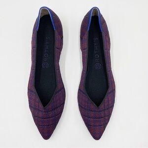 Rothy's Purple and Blue Flats The Point 1